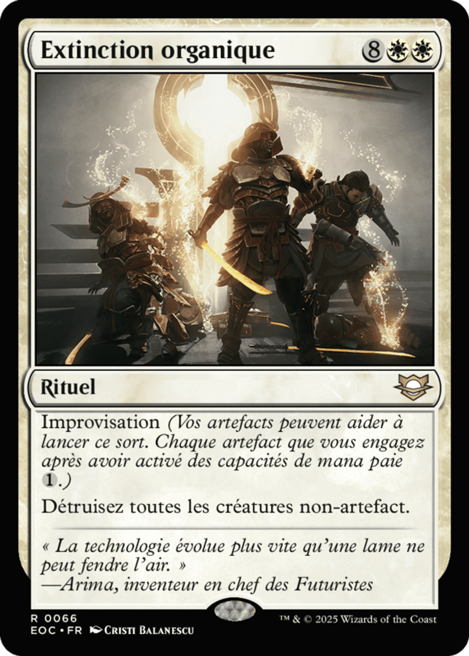 Extinction organique — Edge of Eternities Commander — Magic: The Gathering