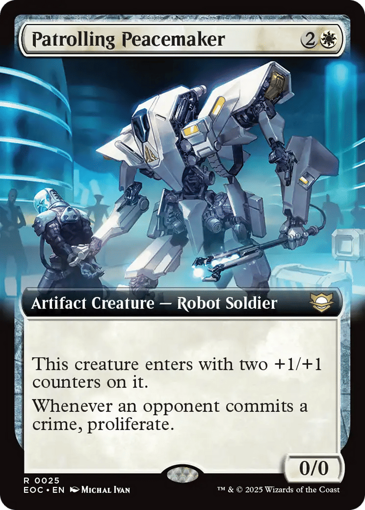 Patrolling Peacemaker — Edge of Eternities Commander — Magic: The Gathering