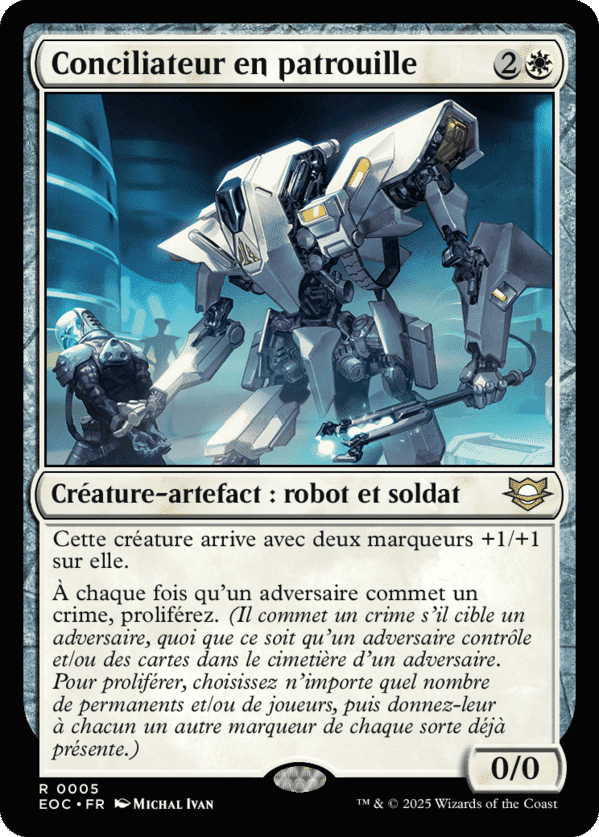 Conciliateur en patrouille — Edge of Eternities Commander — Magic: The Gathering