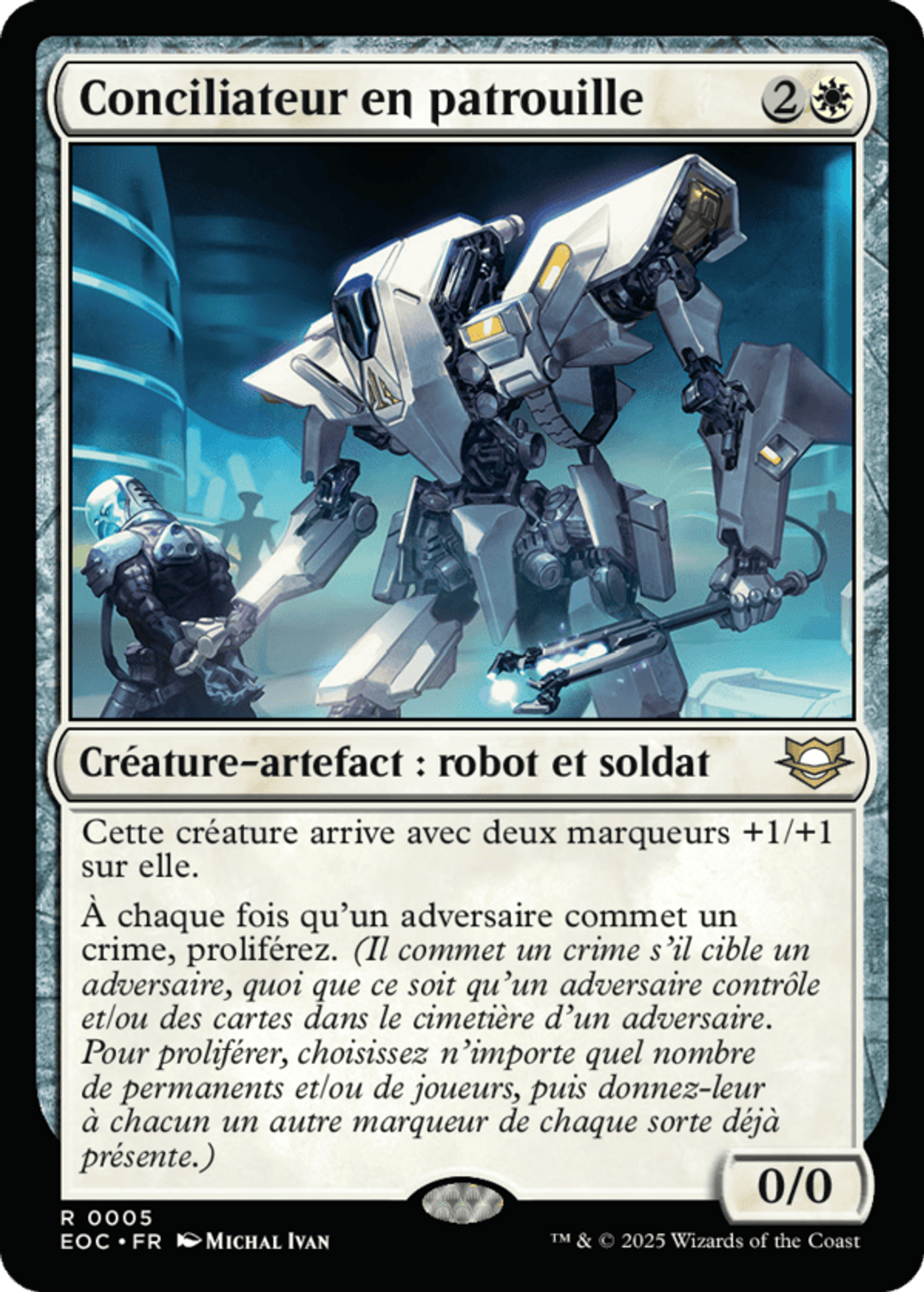 Conciliateur en patrouille — Edge of Eternities Commander — Magic: The Gathering