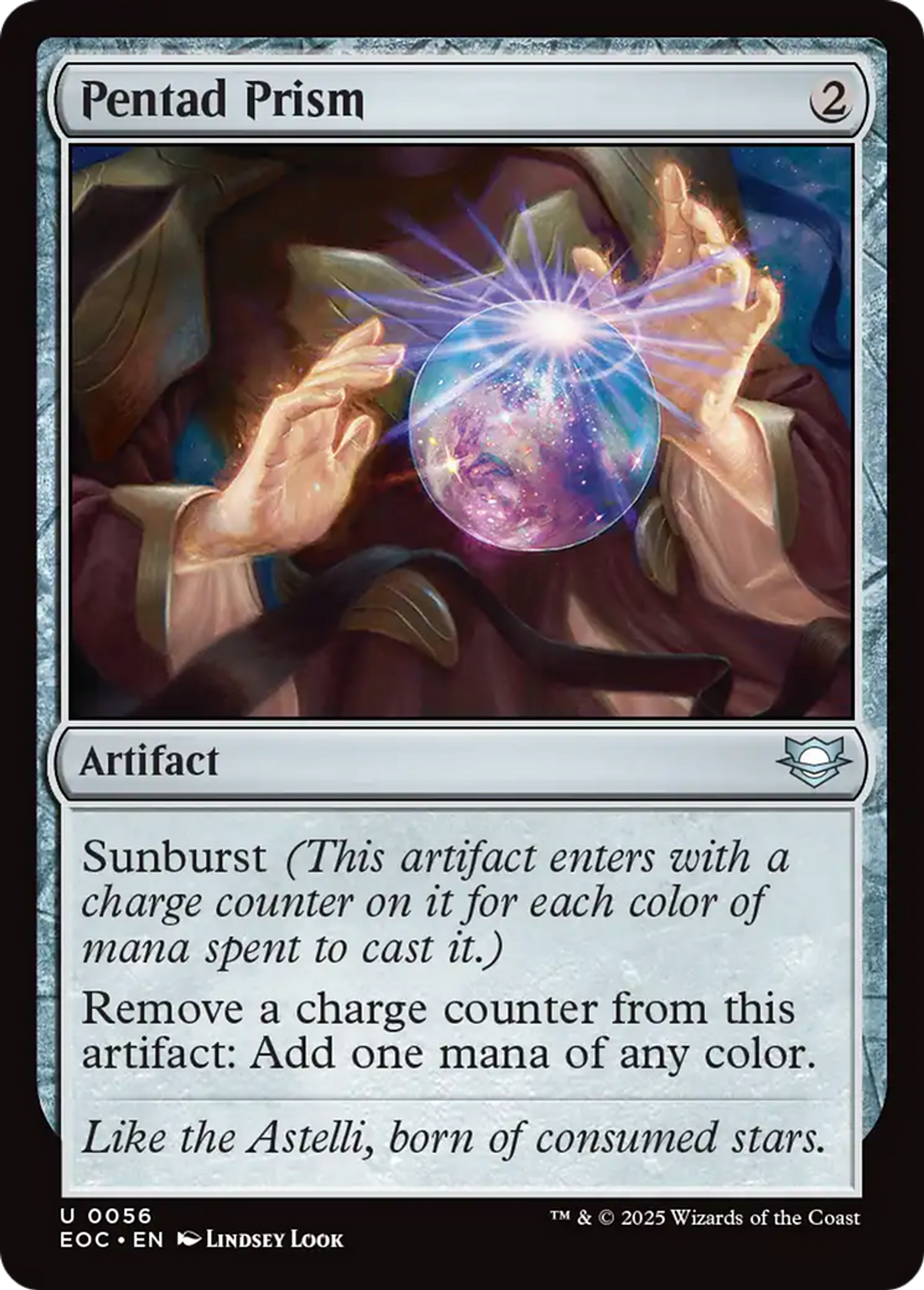 Pentad Prism — Edge of Eternities Commander — Magic: The Gathering