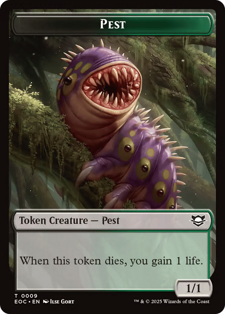 Pest — Edge of Eternities Commander — Magic: The Gathering