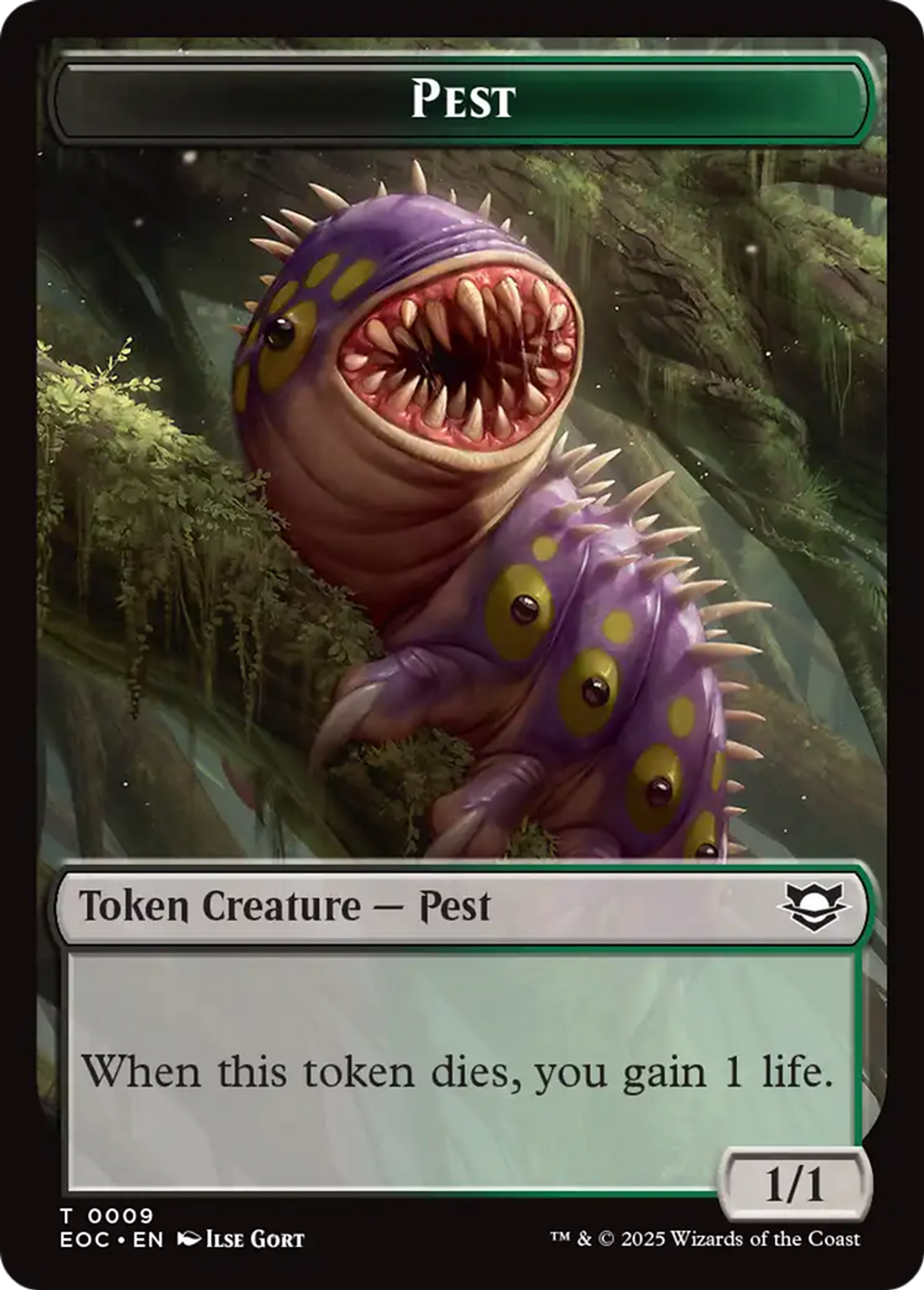 Pest — Edge of Eternities Commander — Magic: The Gathering