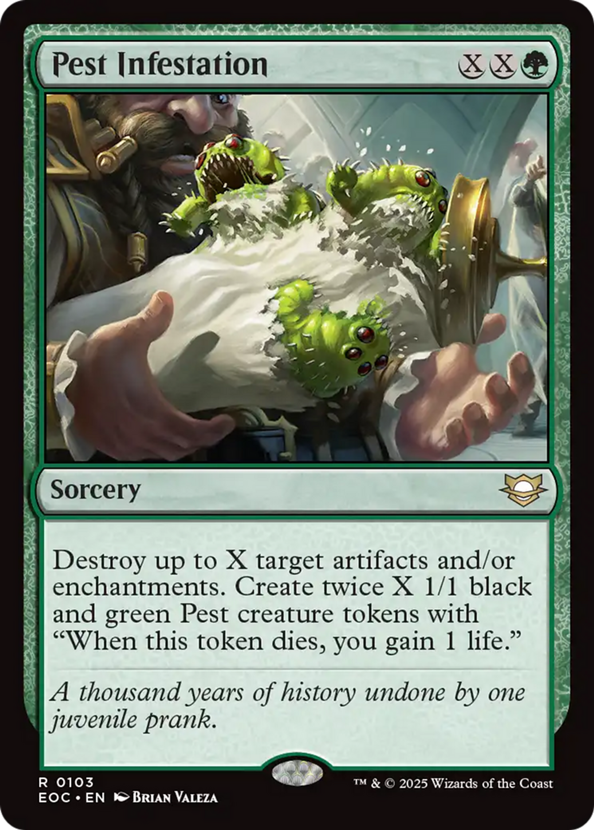 Pest Infestation — Edge of Eternities Commander — Magic: The Gathering