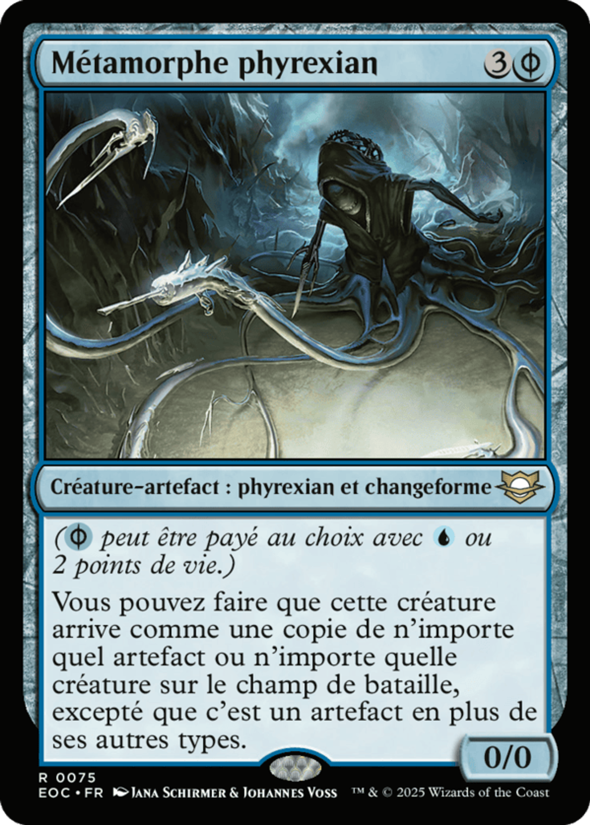 Métamorphe phyrexian — Edge of Eternities Commander — Magic: The Gathering