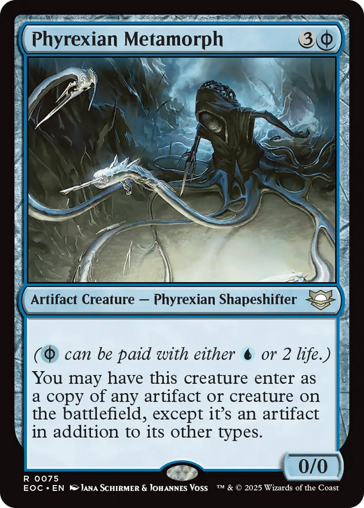 Phyrexian Metamorph — Edge of Eternities Commander — Magic: The Gathering