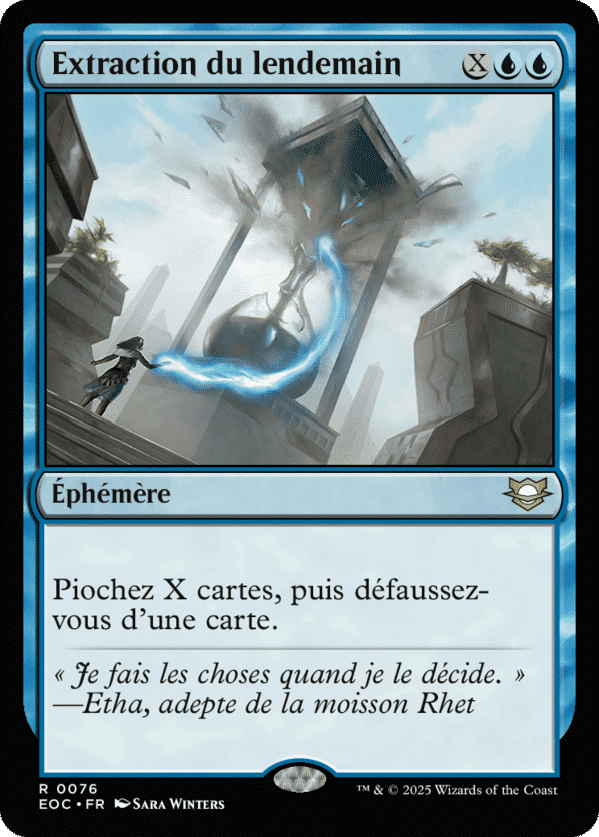 Extraction du lendemain — Edge of Eternities Commander — Magic: The Gathering