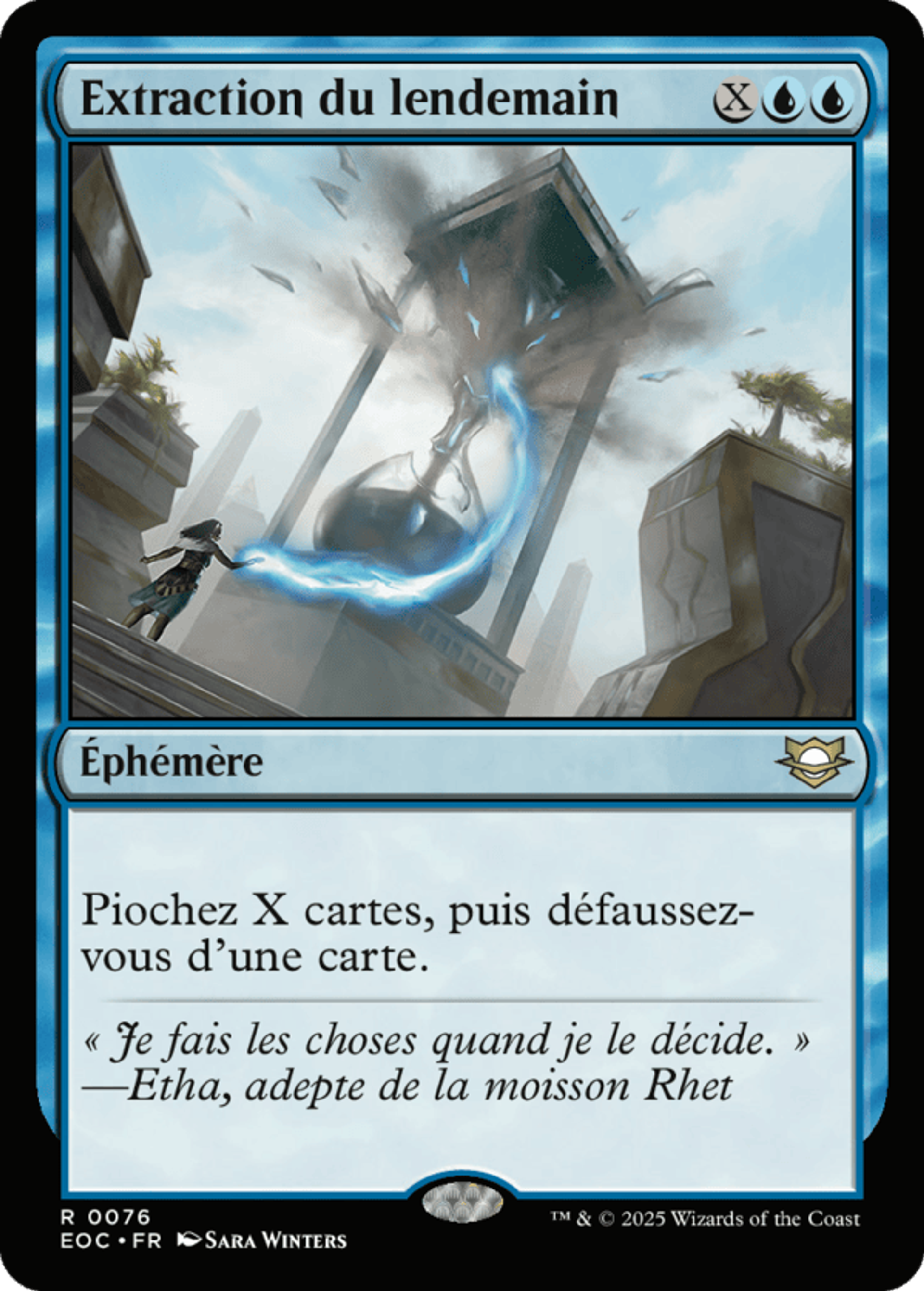 Extraction du lendemain — Edge of Eternities Commander — Magic: The Gathering