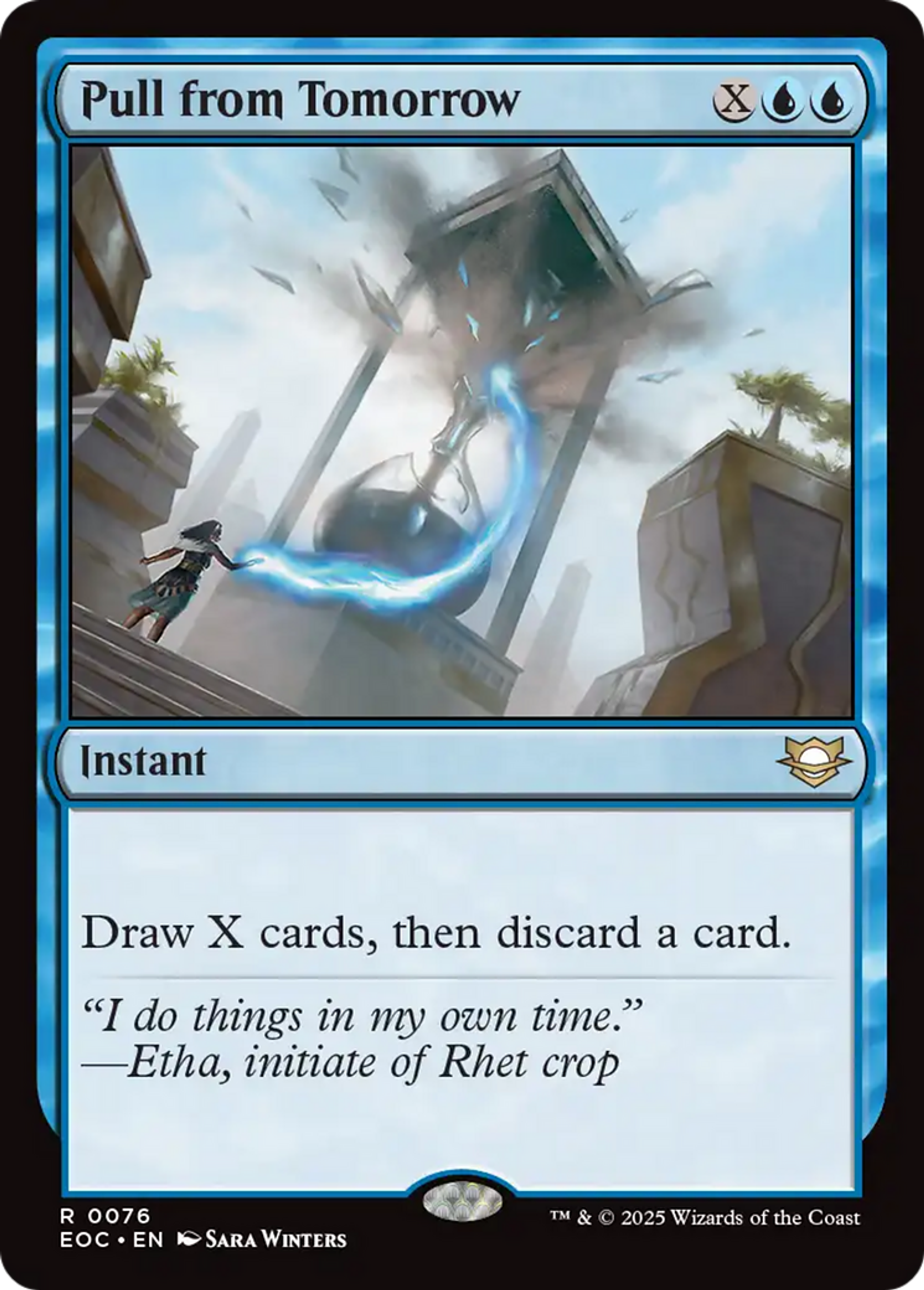 Pull from Tomorrow — Edge of Eternities Commander — Magic: The Gathering