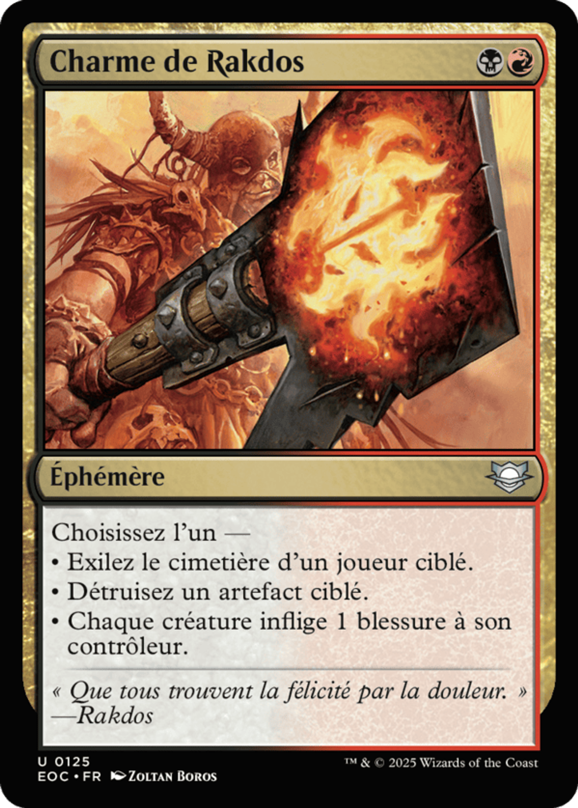 Charme de Rakdos — Edge of Eternities Commander — Magic: The Gathering