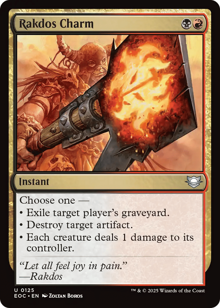 Rakdos Charm — Edge of Eternities Commander — Magic: The Gathering