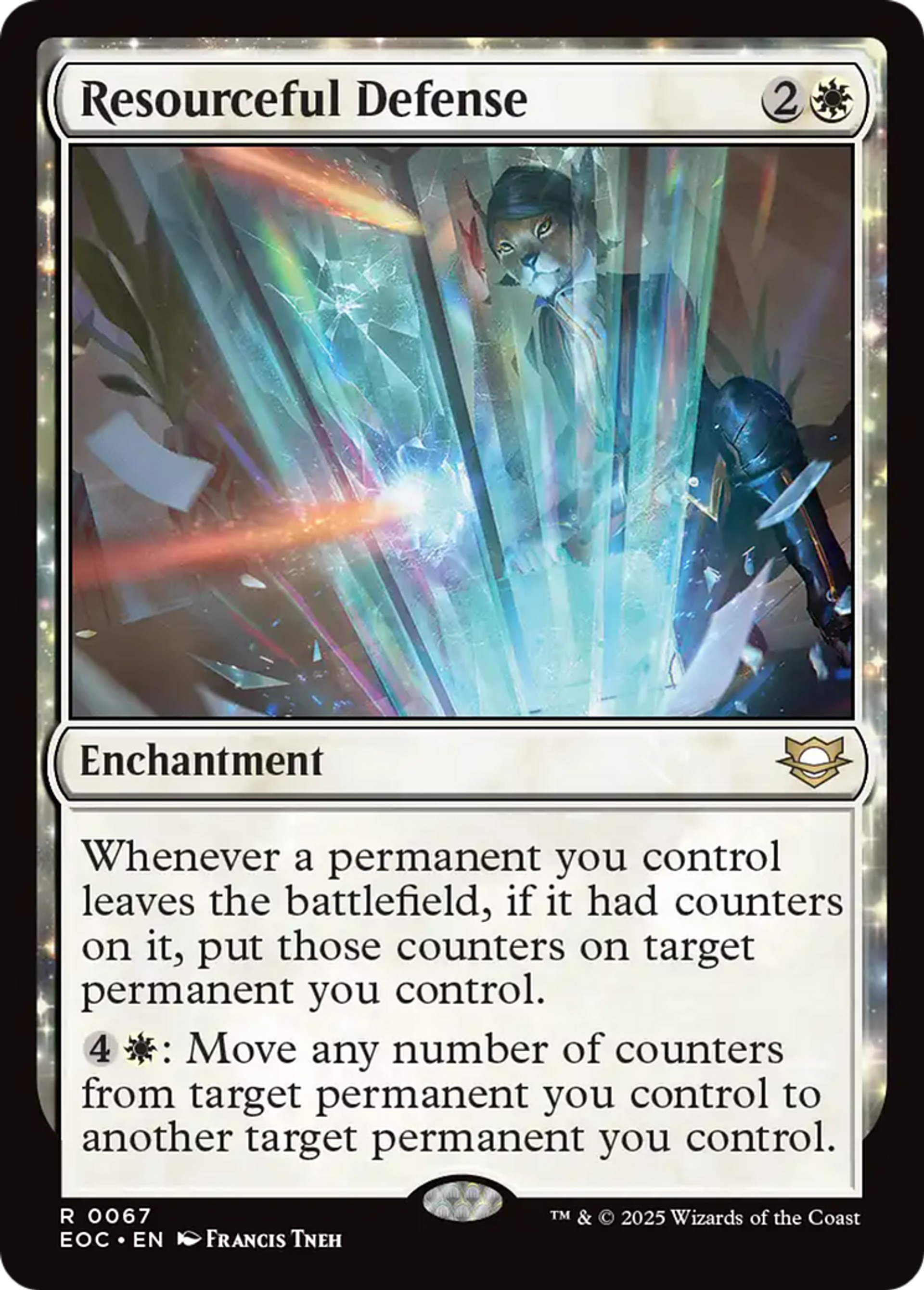 Resourceful Defense — Edge of Eternities Commander — Magic: The Gathering