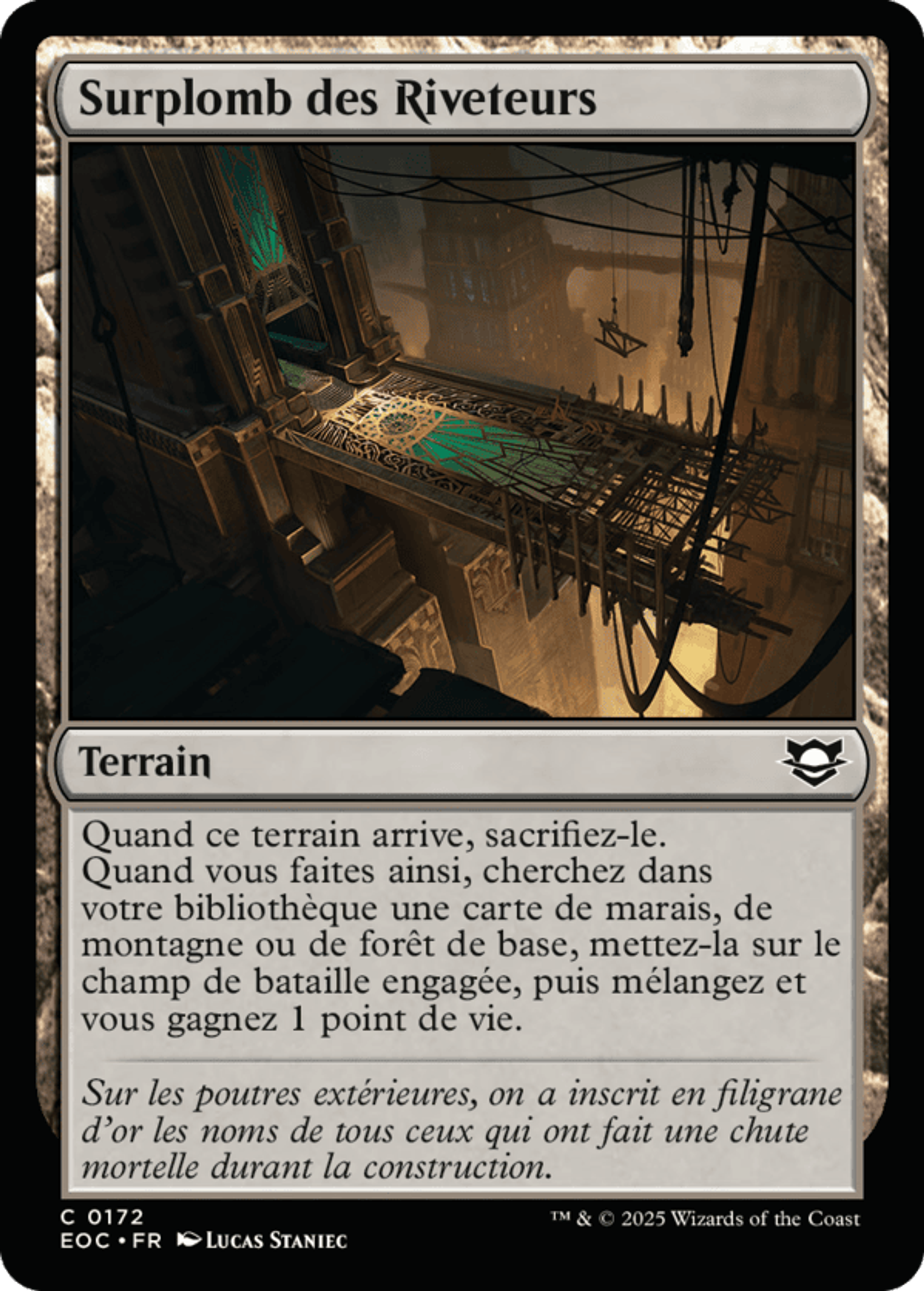 Surplomb des Riveteurs — Edge of Eternities Commander — Magic: The Gathering