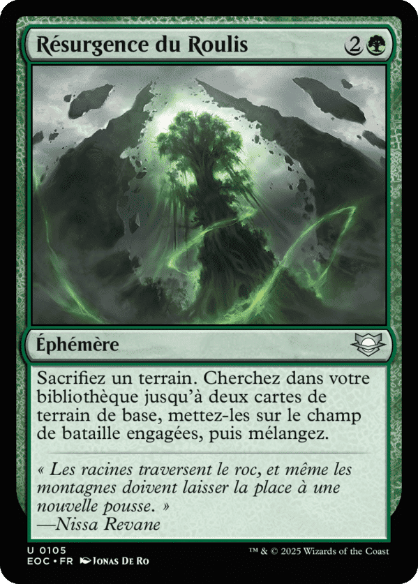 Résurgence du Roulis — Edge of Eternities Commander — Magic: The Gathering