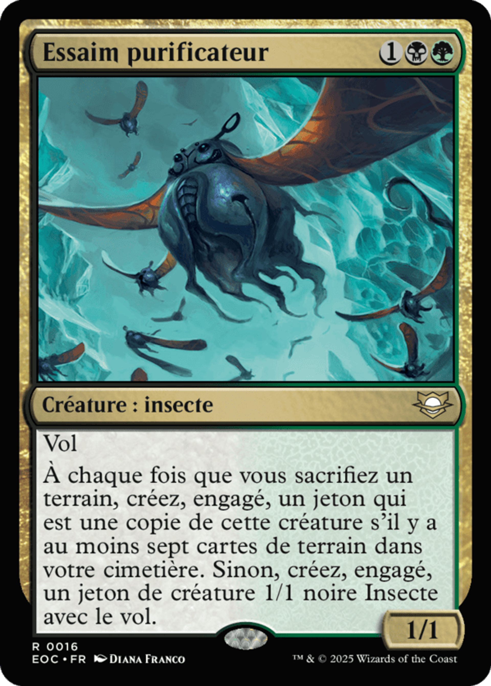 Essaim purificateur — Edge of Eternities Commander — Magic: The Gathering