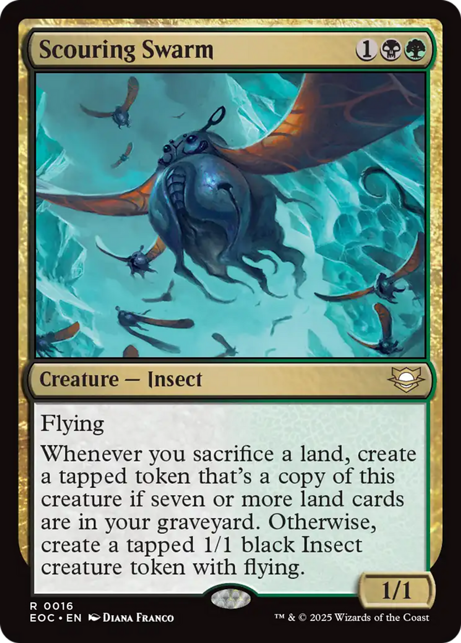 Scouring Swarm — Edge of Eternities Commander — Magic: The Gathering