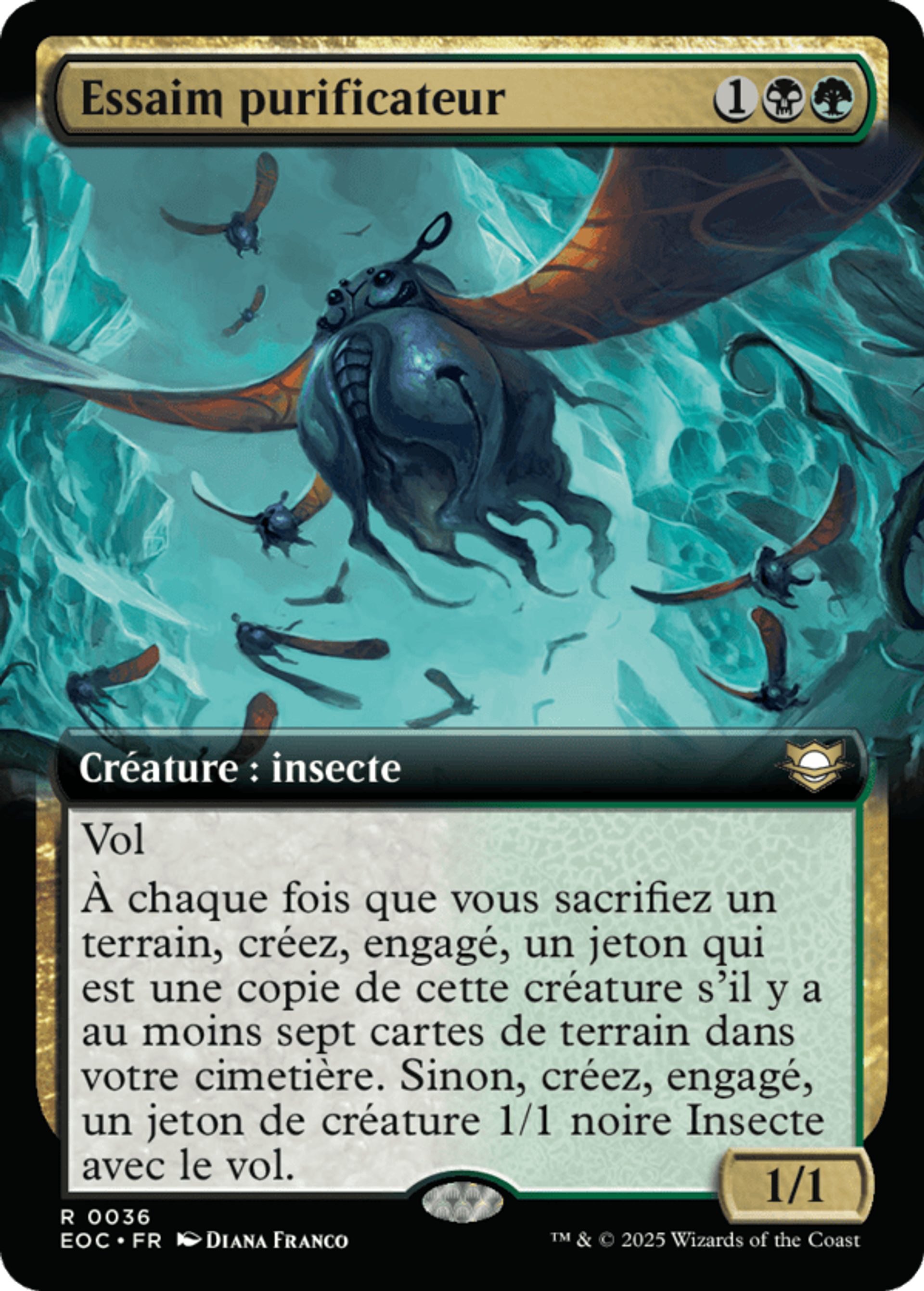 Essaim purificateur — Edge of Eternities Commander — Magic: The Gathering