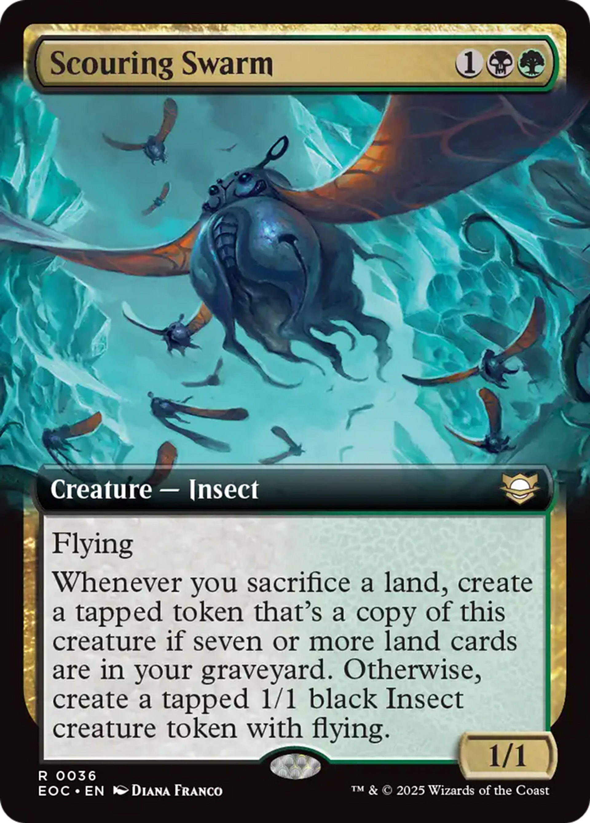 Scouring Swarm — Edge of Eternities Commander — Magic: The Gathering