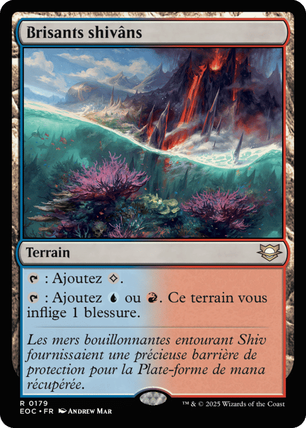 Brisants shivâns — Edge of Eternities Commander — Magic: The Gathering