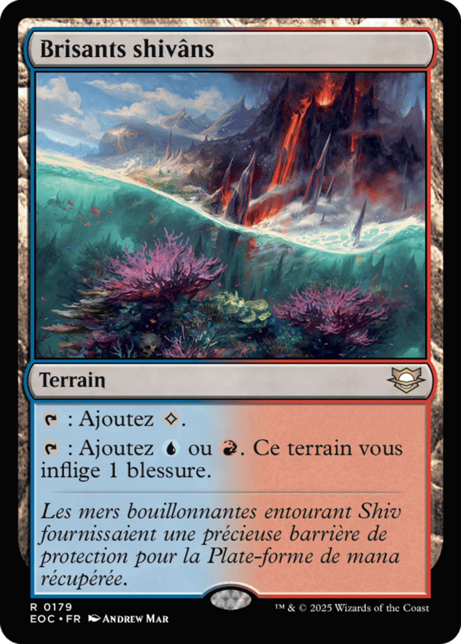 Brisants shivâns — Edge of Eternities Commander — Magic: The Gathering
