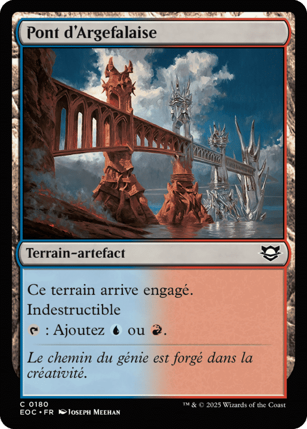 Pont d'Argefalaise — Edge of Eternities Commander — Magic: The Gathering