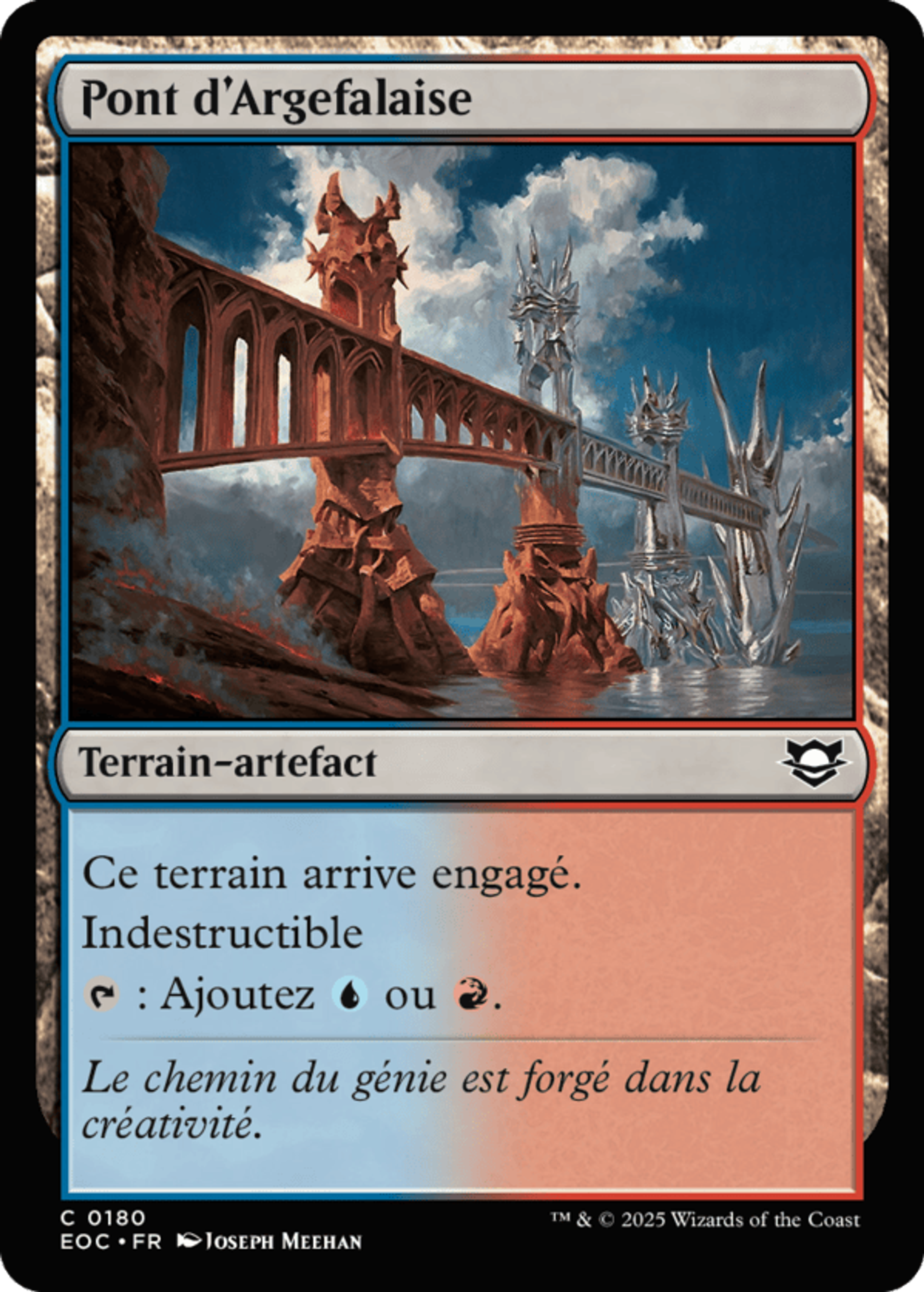 Pont d'Argefalaise — Edge of Eternities Commander — Magic: The Gathering