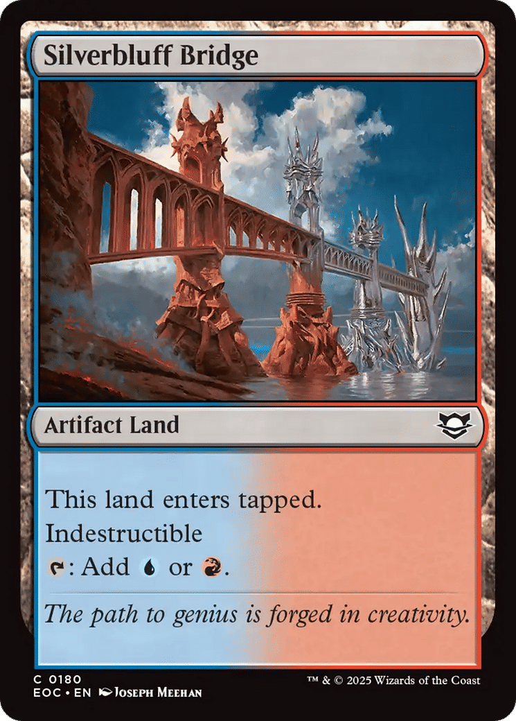 Silverbluff Bridge — Edge of Eternities Commander — Magic: The Gathering