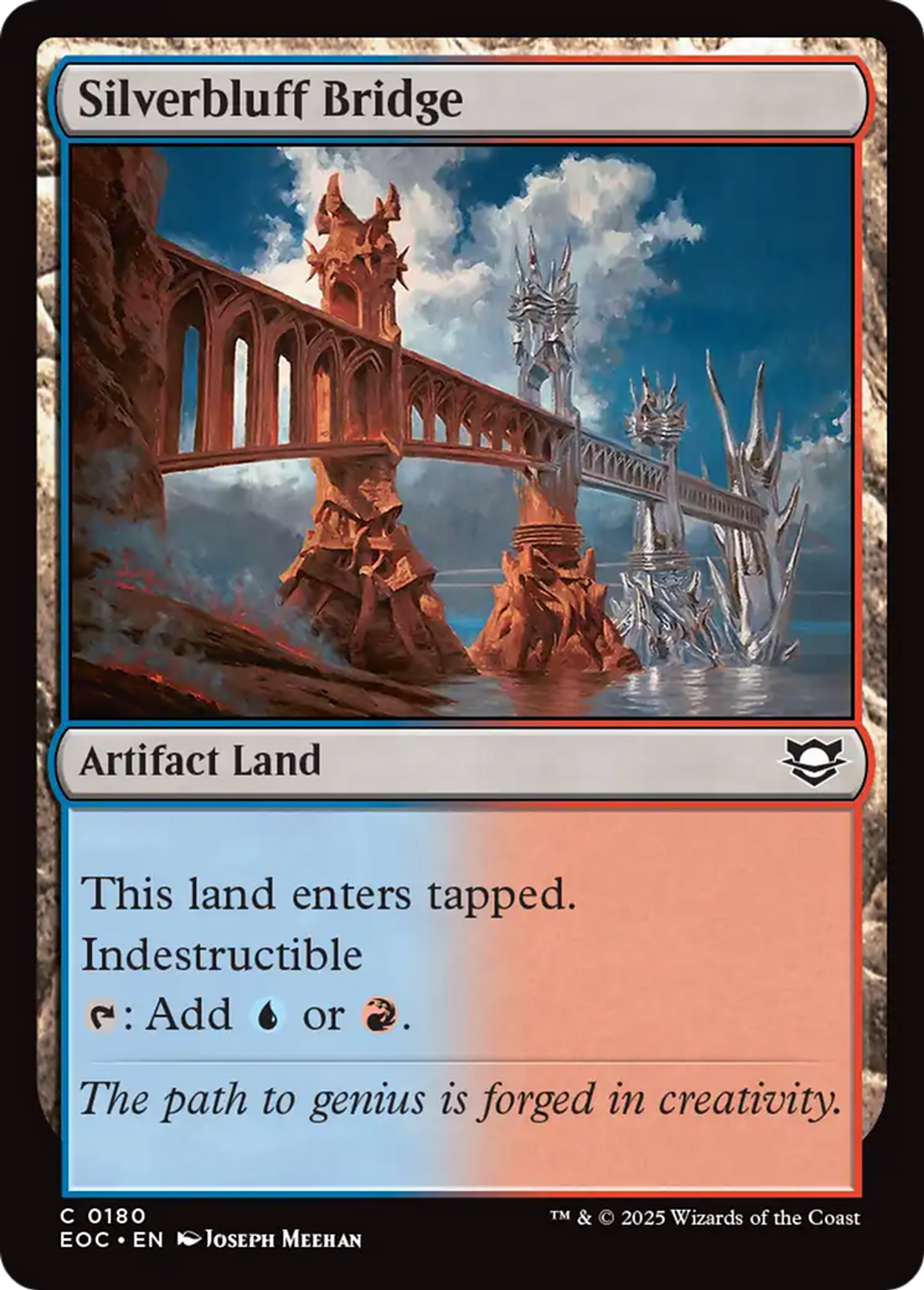 Silverbluff Bridge — Edge of Eternities Commander — Magic: The Gathering