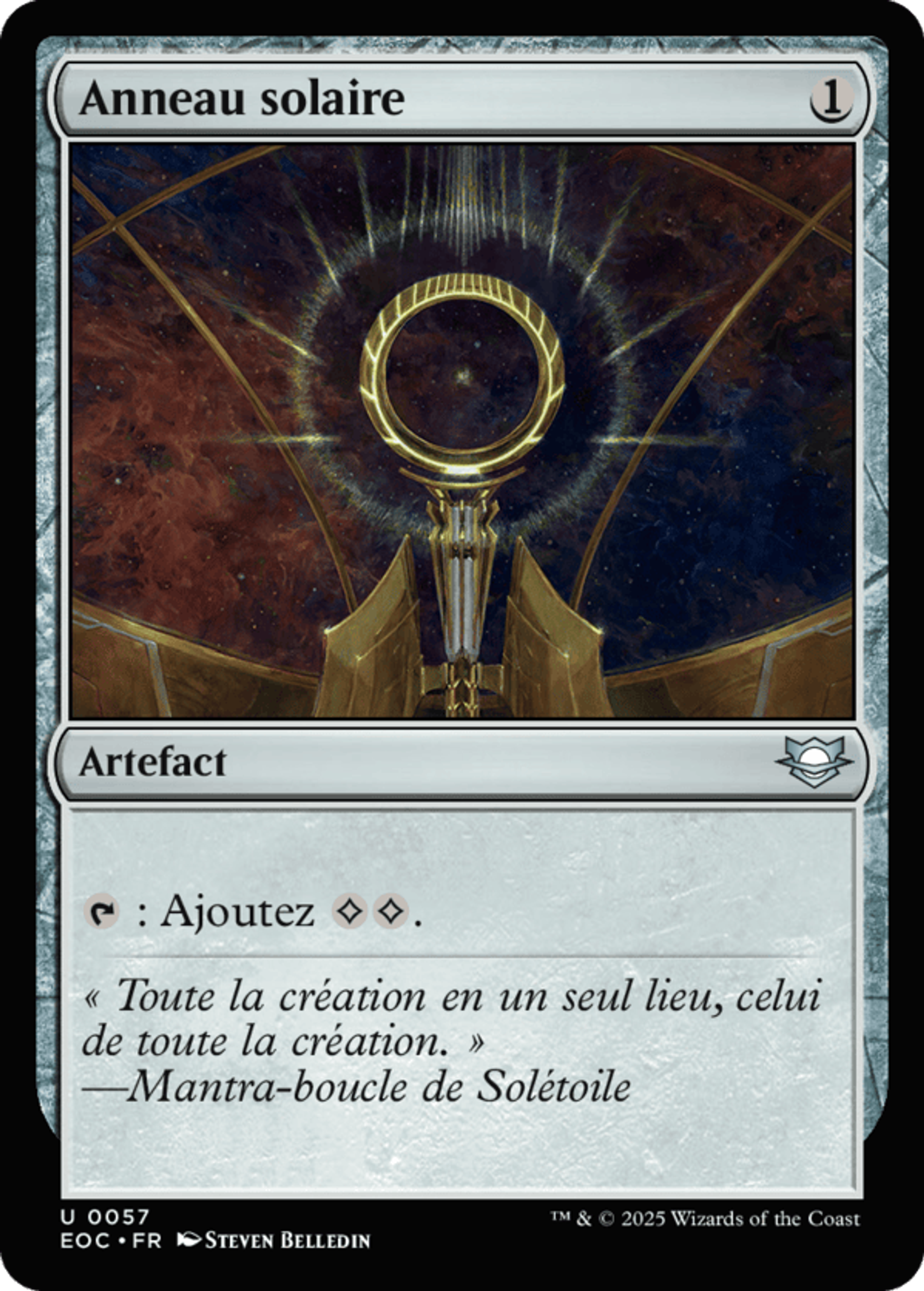 Anneau solaire — Edge of Eternities Commander — Magic: The Gathering