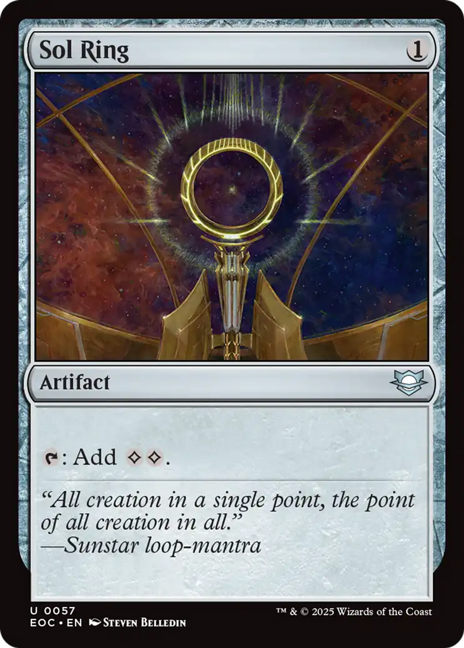 Sol Ring — Edge of Eternities Commander — Magic: The Gathering