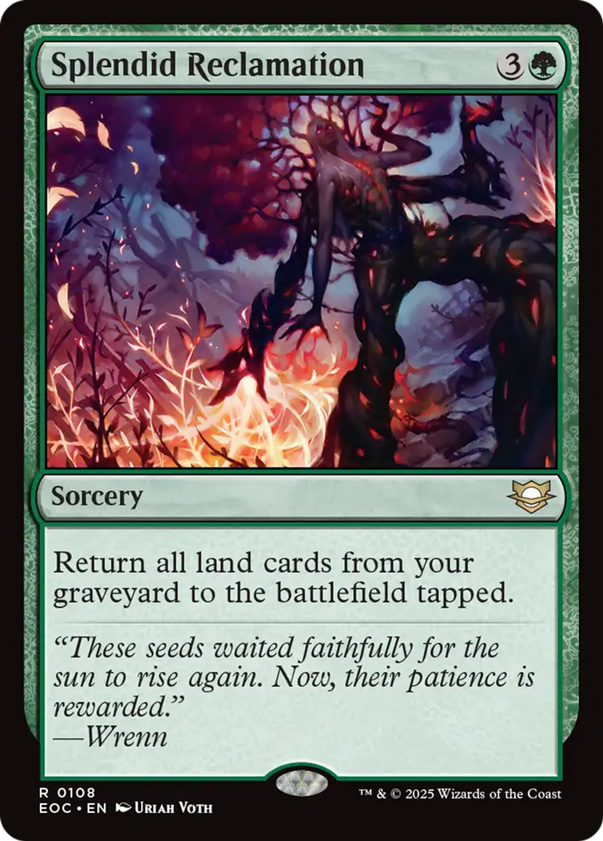 Splendide restauration — Edge of Eternities Commander — Magic: The Gathering