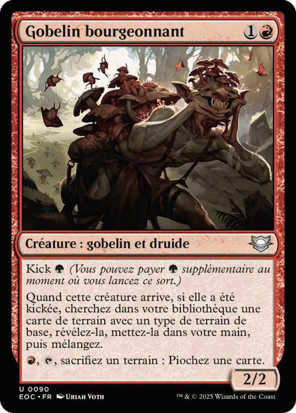 Gobelin bourgeonnant — Edge of Eternities Commander — Magic: The Gathering