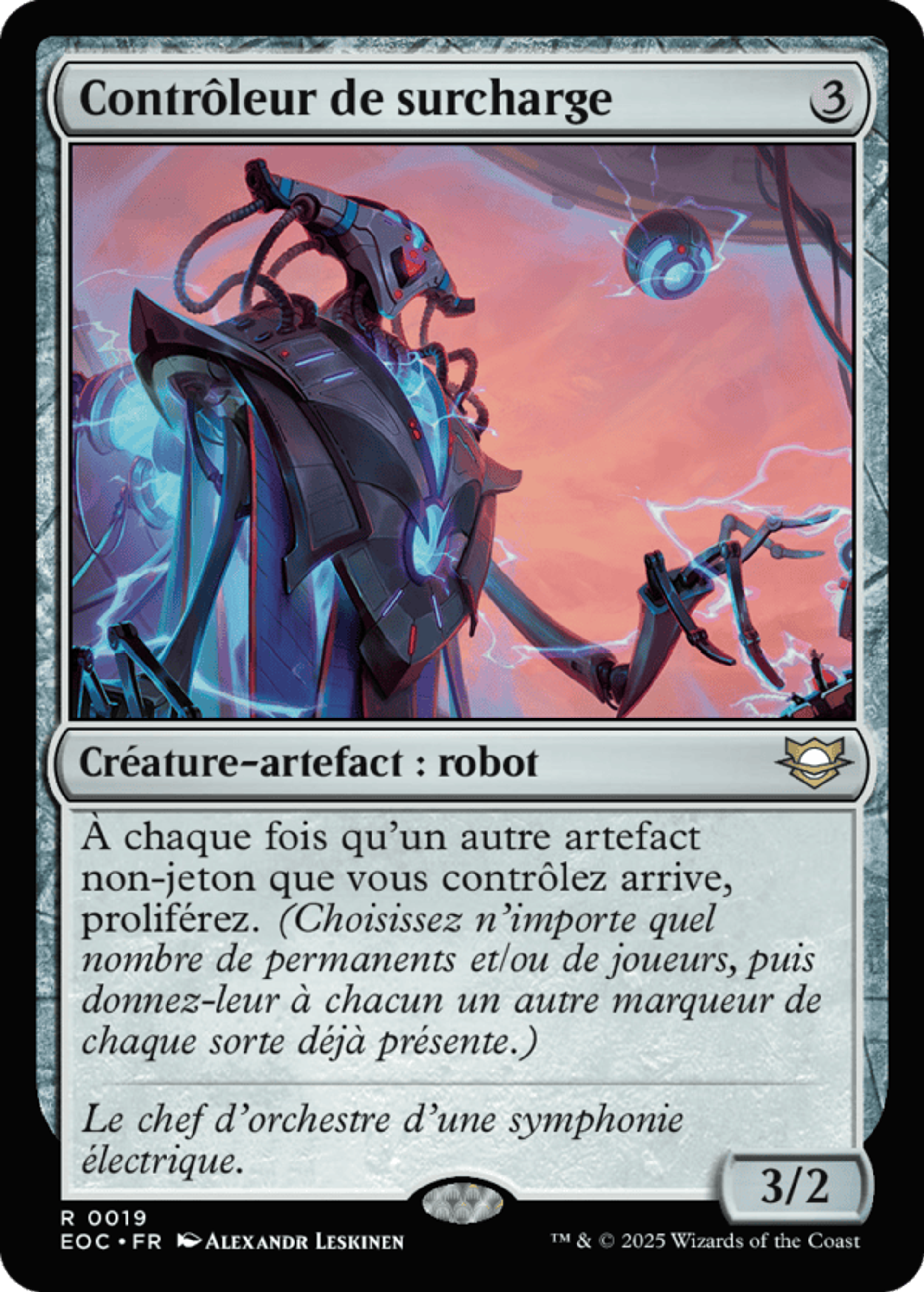 Contrôleur de surcharge — Edge of Eternities Commander — Magic: The Gathering