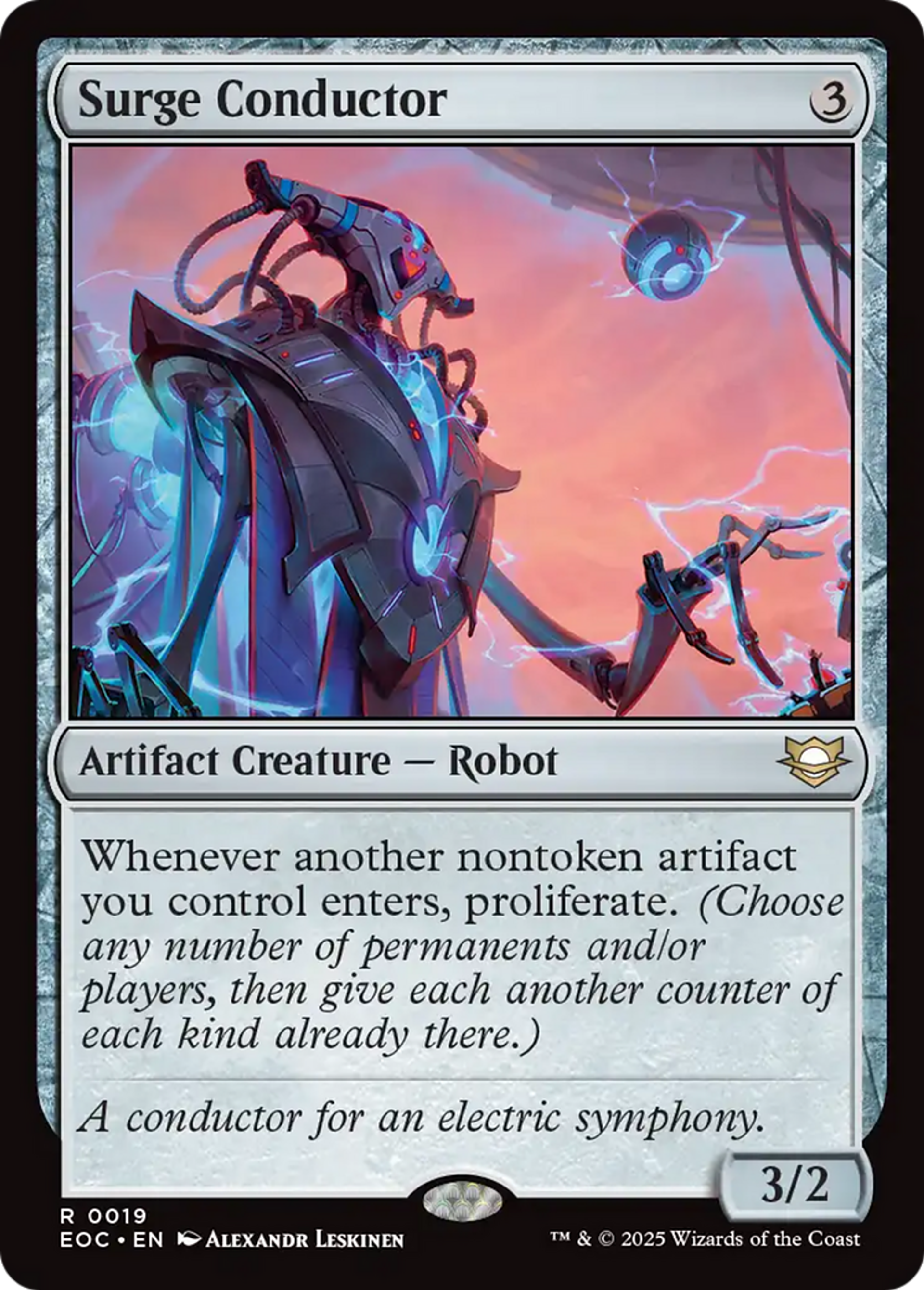 Surge Conductor — Edge of Eternities Commander — Magic: The Gathering