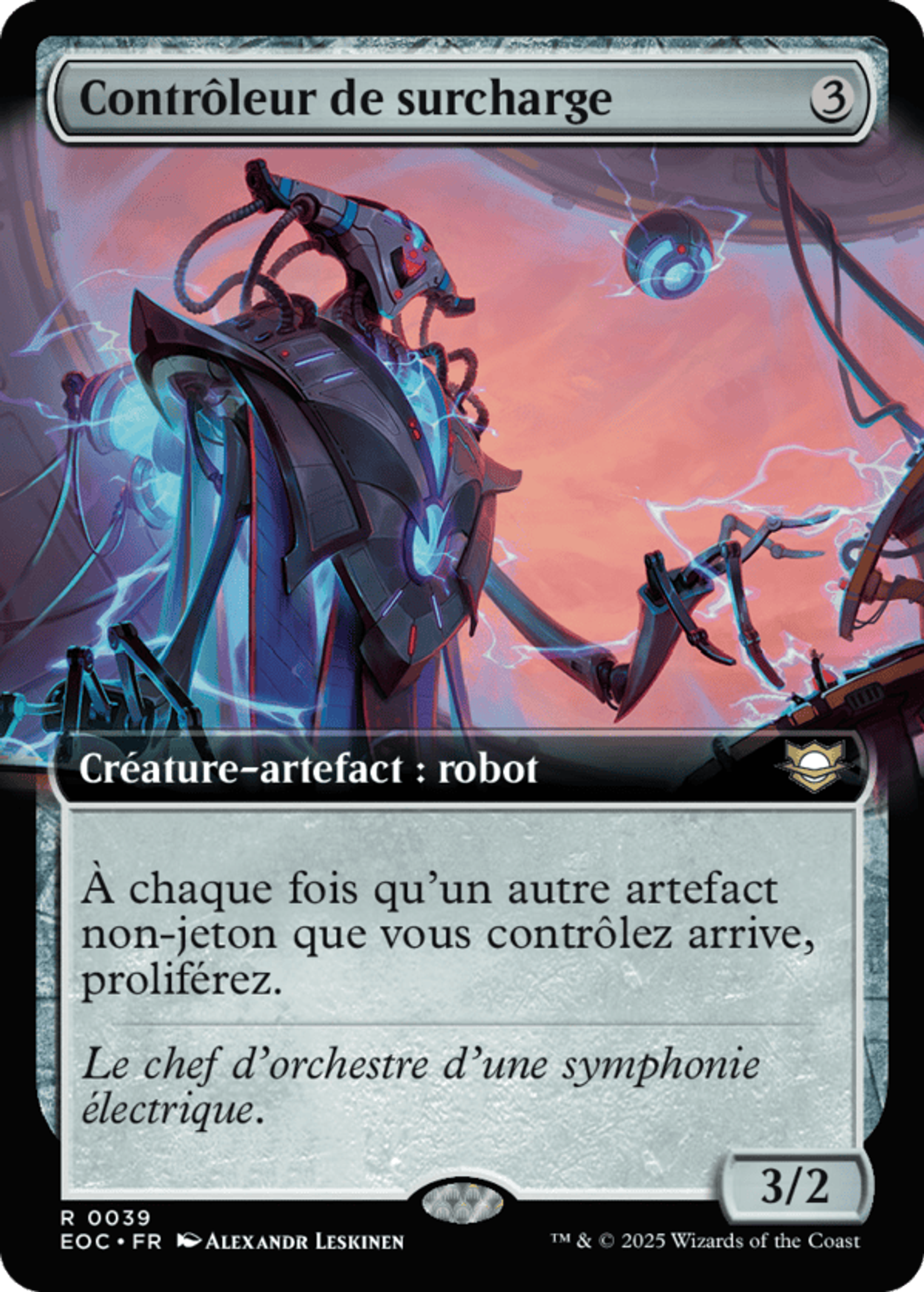 Contrôleur de surcharge — Edge of Eternities Commander — Magic: The Gathering