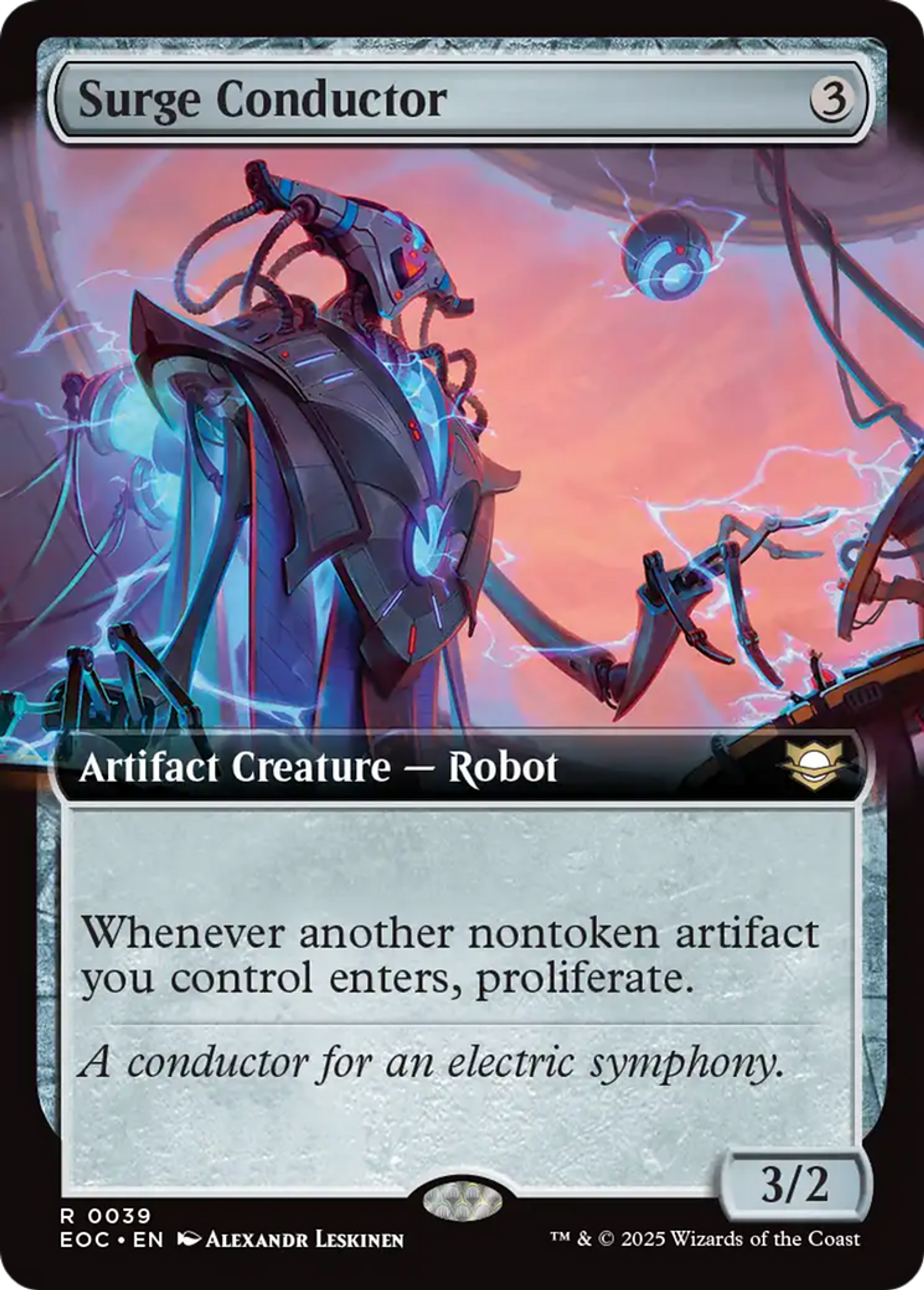 Surge Conductor — Edge of Eternities Commander — Magic: The Gathering