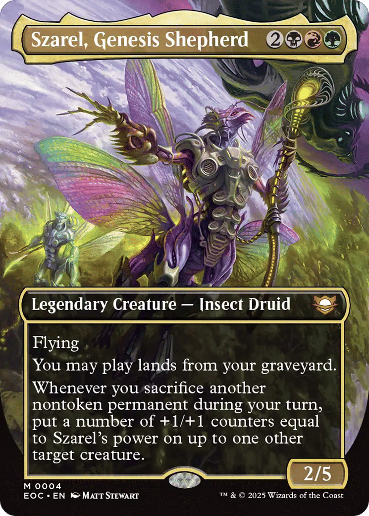 Szarel, Genesis Shepherd — Edge of Eternities Commander — Magic: The Gathering