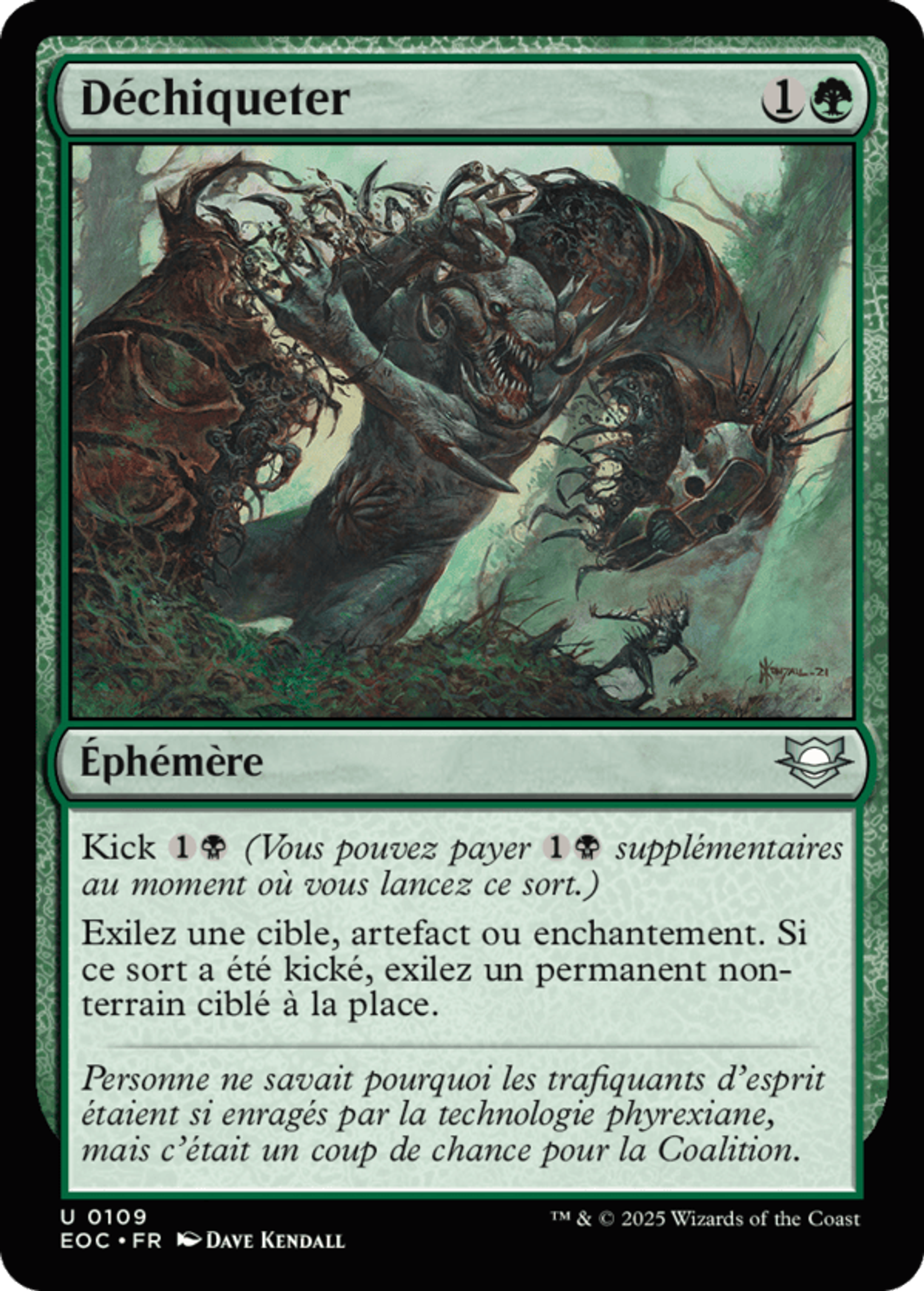 Déchiqueter — Edge of Eternities Commander — Magic: The Gathering