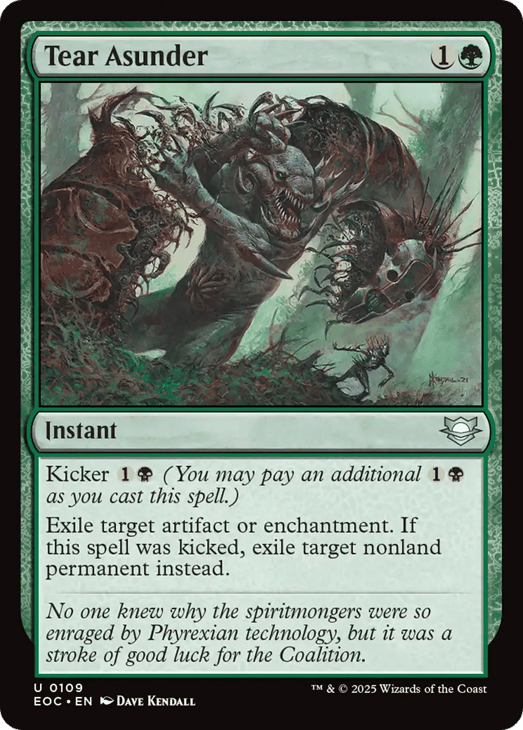 Tear Asunder — Edge of Eternities Commander — Magic: The Gathering