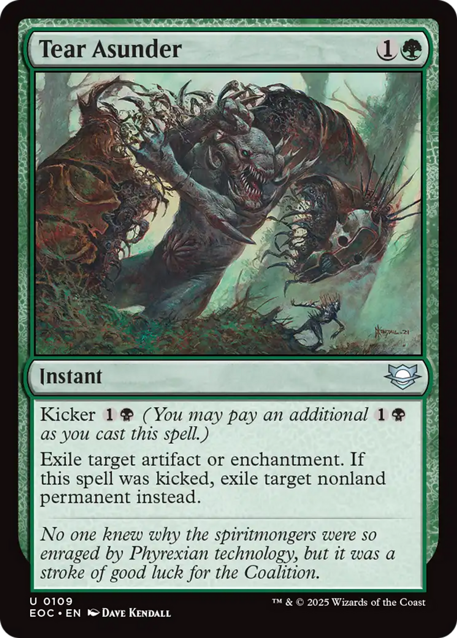 Déchiqueter — Edge of Eternities Commander — Magic: The Gathering