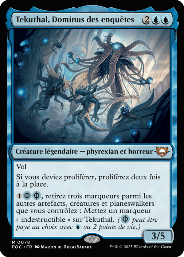 Tekuthal, Dominus des enquêtes — Edge of Eternities Commander — Magic: The Gathering