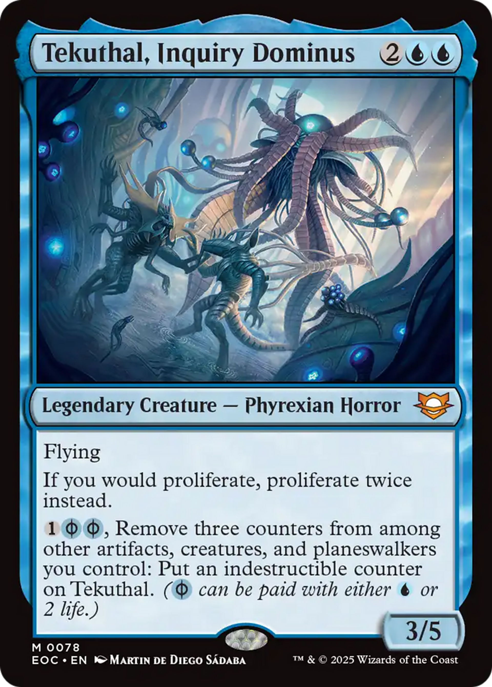 Tekuthal, Inquiry Dominus — Edge of Eternities Commander — Magic: The Gathering