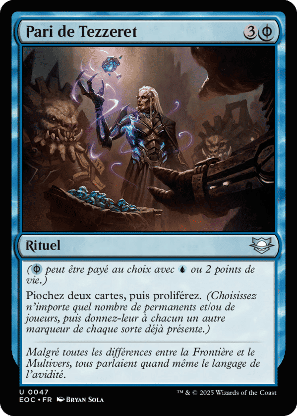 Pari de Tezzeret — Edge of Eternities Commander — Magic: The Gathering