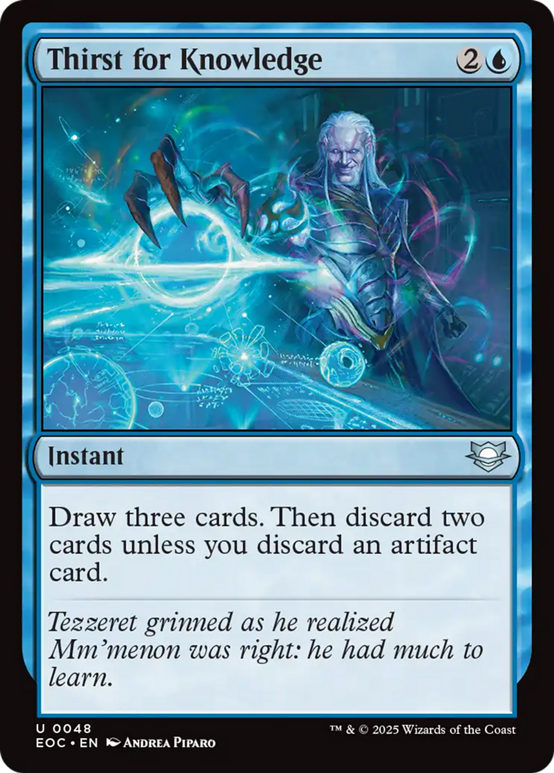 Thirst for Knowledge — Edge of Eternities Commander — Magic: The Gathering