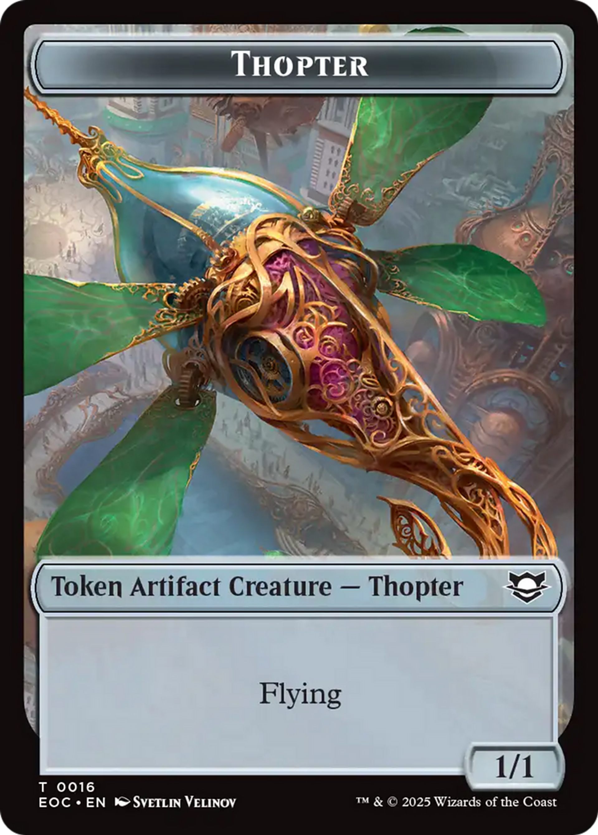 Thopter — Edge of Eternities Commander — Magic: The Gathering