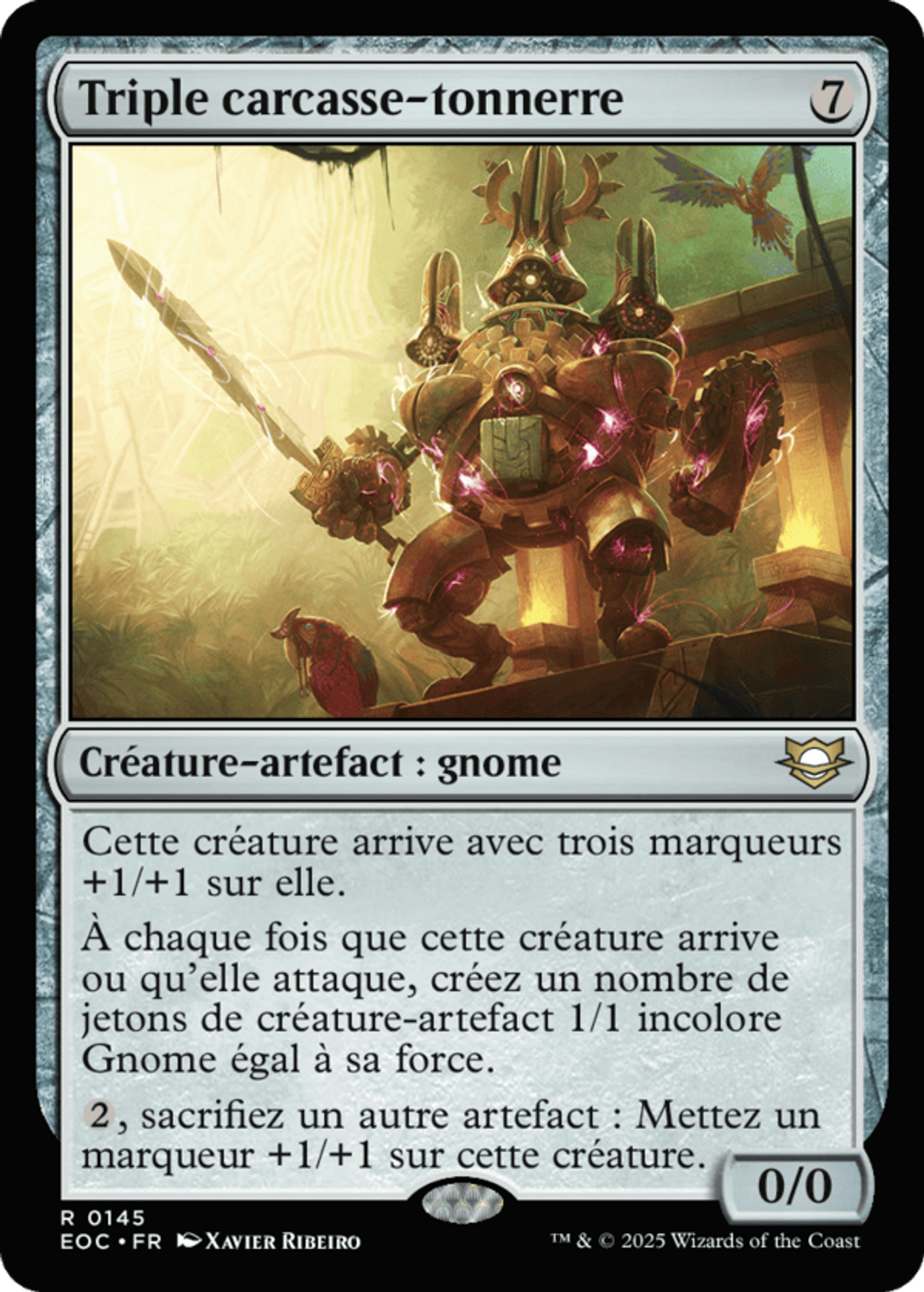 Triple carcasse-tonnerre — Edge of Eternities Commander — Magic: The Gathering