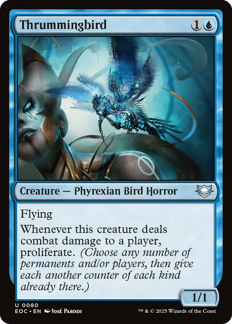 Thrummingbird — Edge of Eternities Commander — Magic: The Gathering