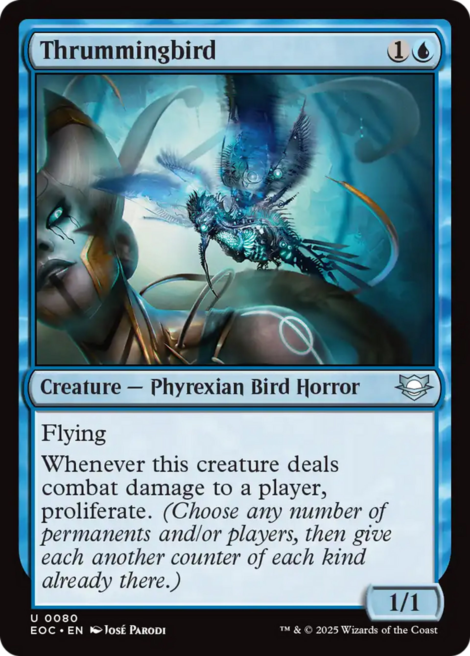 Thrummingbird — Edge of Eternities Commander — Magic: The Gathering