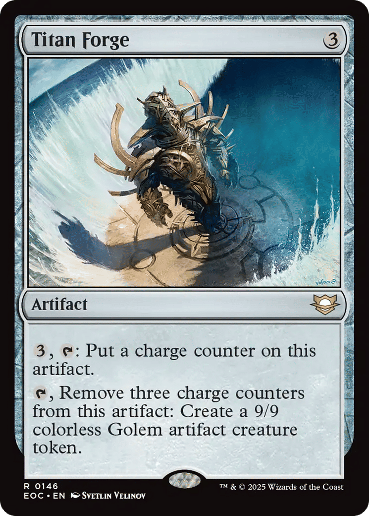 Titan Forge — Edge of Eternities Commander — Magic: The Gathering