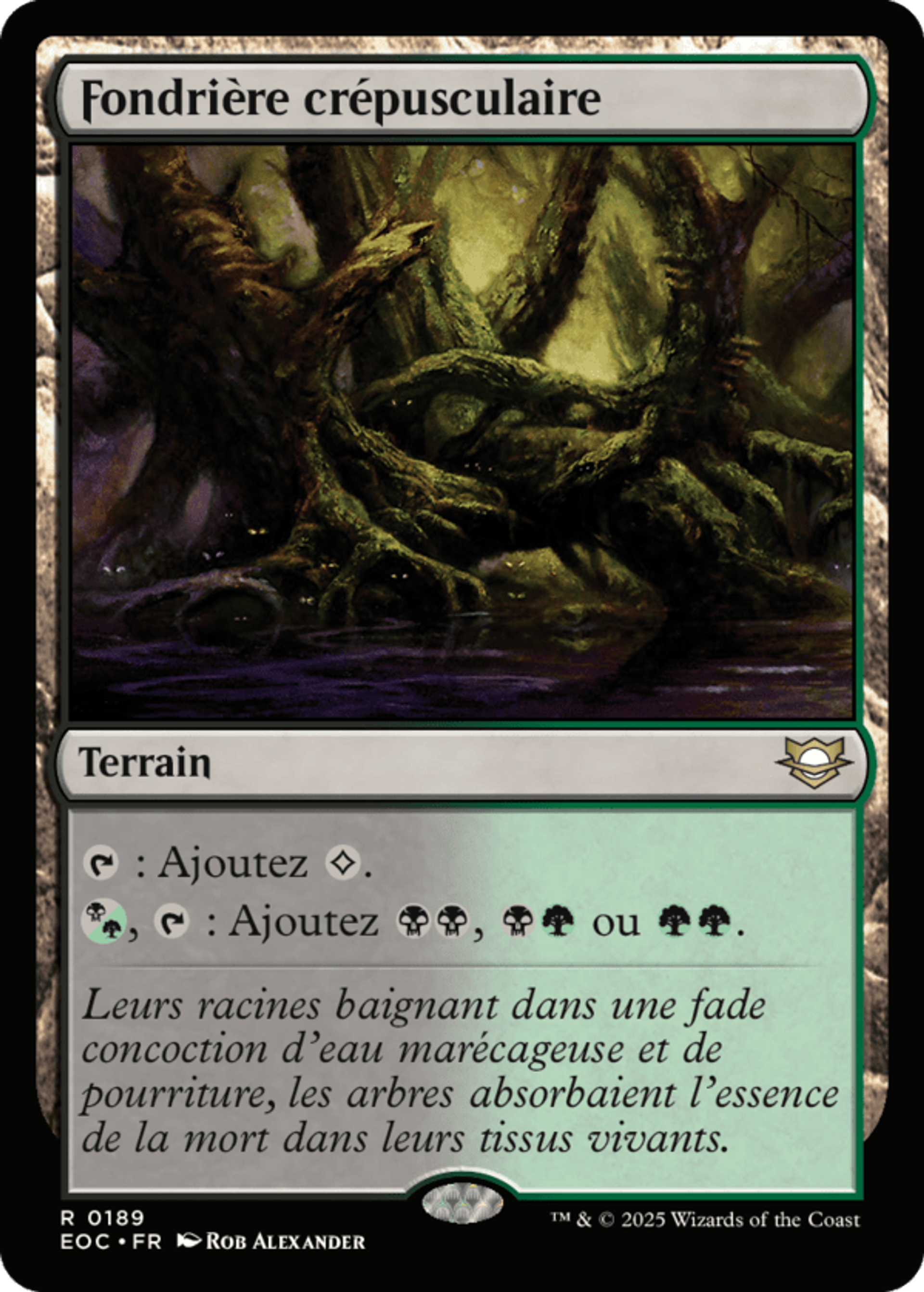 Fondrière crépusculaire — Edge of Eternities Commander — Magic: The Gathering